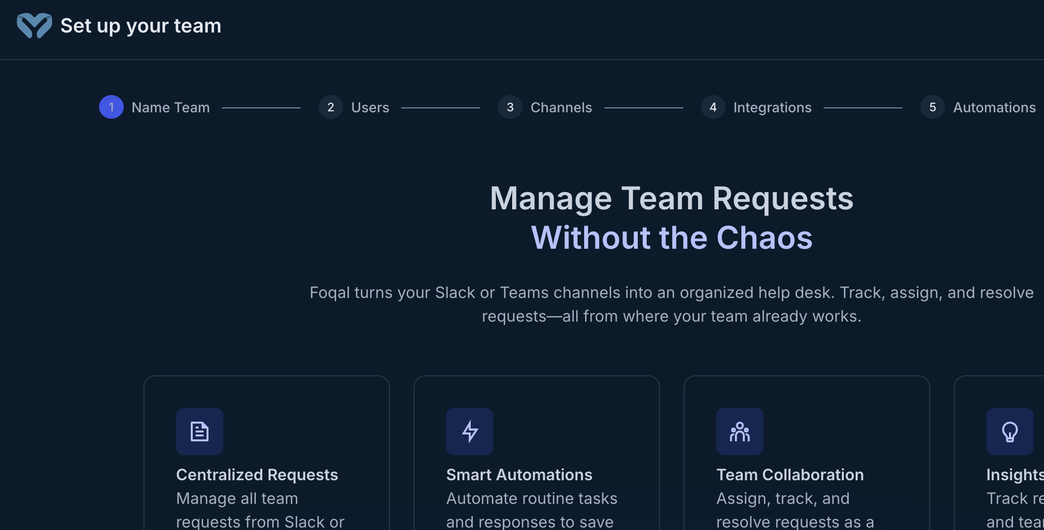 Admin configuration