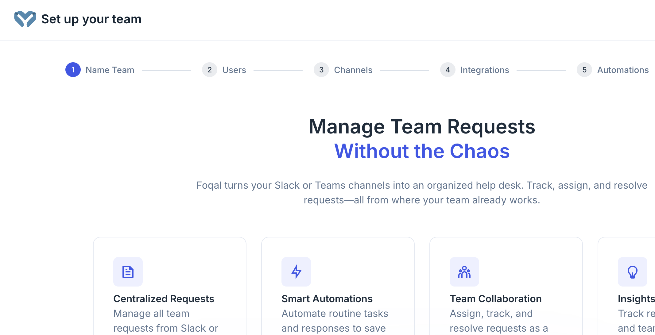 Admin configuration